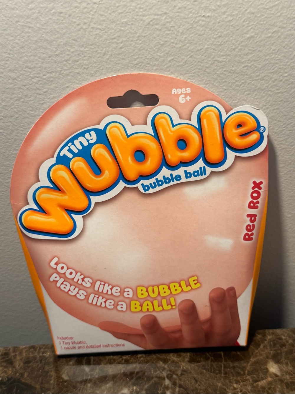 Tiny Wubble Bubble Ball - Red Rox Packaging